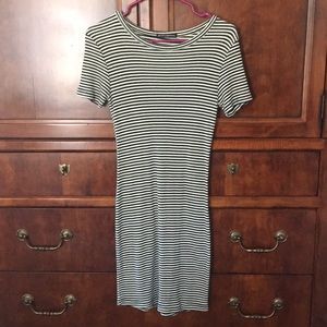 Brandy Melville USA Ribbed T-Shirt Dress